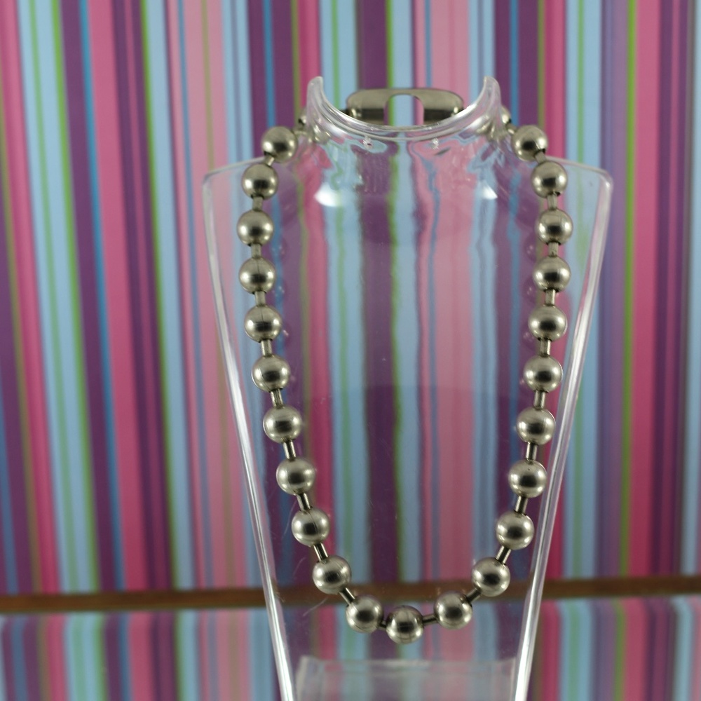 Stainless Steel Ball Necklace